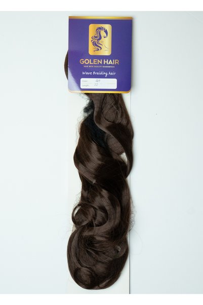 GOLEN Hair French Curls Braiding Hair 22 Inches Long – Color 4 | Boho French Curl Braids