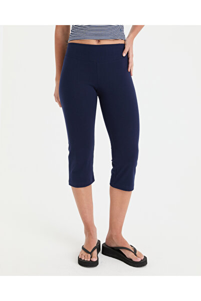 Ayma Active Μίνι κολάν Κάπρι σε χρώμα ινδικό μπλε ναυτικό, από οργανικό βαμβά...