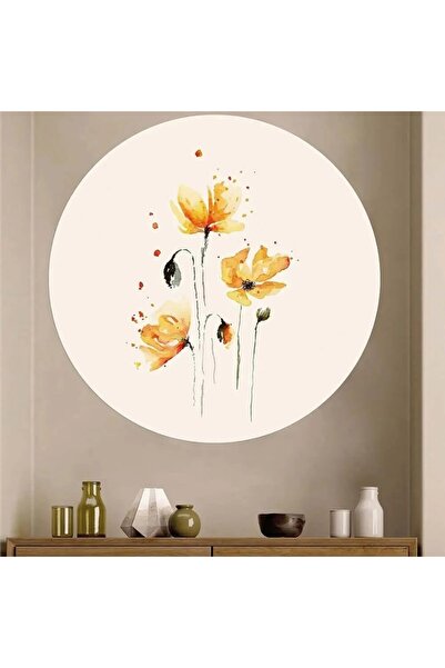 OEM Αυτοκόλλητο Re-Bloom, με floral σχέδιο, από βινύλιο, πολύχρωμο, 78 εκ.