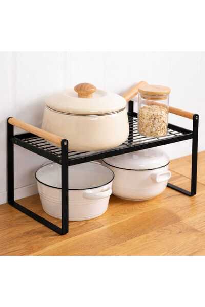 Generic Μονόεπίπεδο μεταλλικό ράφι οργάνωσης, ιδανικό για κουζίνα, μπάνιο και...