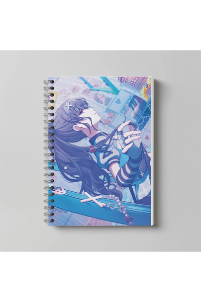 nihonwosekai Hatsune Miku Pjsekai Colorful Anime Notebook A4 Size 60 Sheets M...