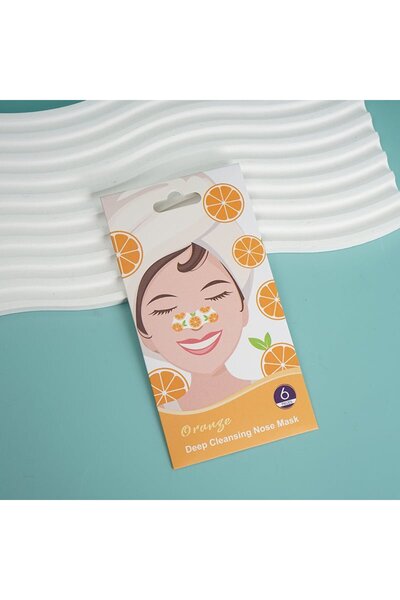 Midi Blackhead Nose Cleansing Patches (6 Pieces) Orange