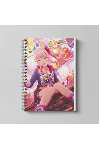 nihonwosekai Hatsune Miku Pjsekai Caiet Anime Colorat A4 60 de foi Mizuki