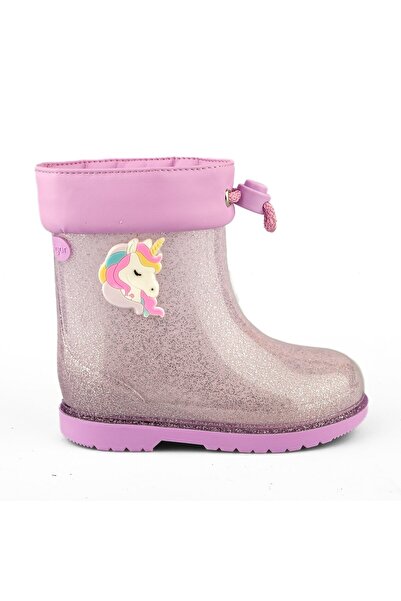 IGOR Yağmur Çizmesi Bimbi Unicornio Glitter W10339 MALVA/MAUVE