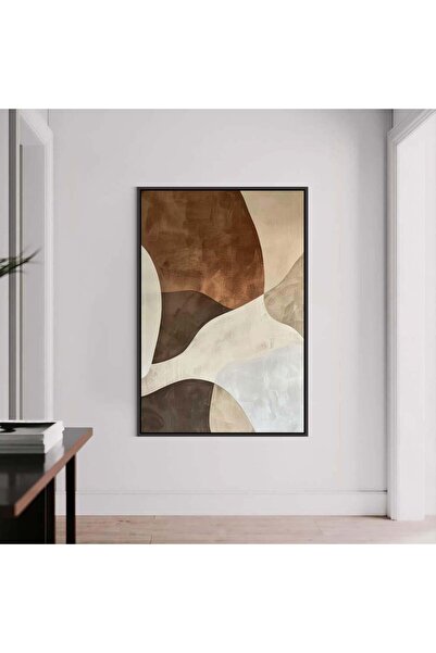 canvas3 Modern Contemporary Art - Silver Frame