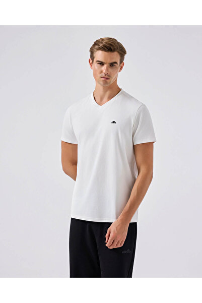 Ellesse Λευκό ανδρικό T-shirt 6Sm5049