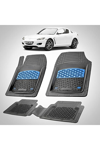 TEAMCAR Mazda RX-8 I Συμβατά Πατάκια Δαπέδου 2003-2012 |   Μπλε
