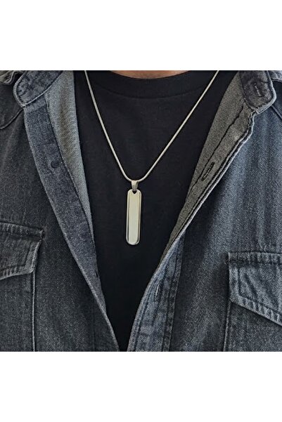 PİGADO 316L Stainless Steel Men's Necklace 52 cm
