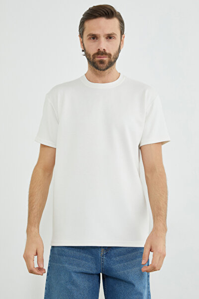 Fulla Moda basic guler rotund Tricou modal