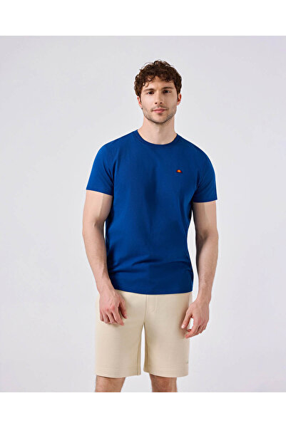 Ellesse Βαμβακερό Μπλε Ανδρικό T-Shirt 6Sm5069