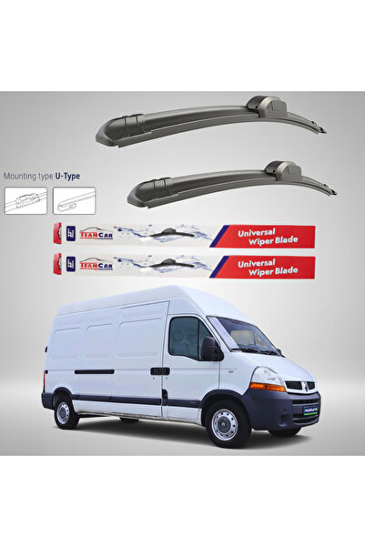 TEAMCAR Renault Master Van L3H3 (2006–2010) Επίπεδες Υαλοκαθαριστήρες |   Μπρ...