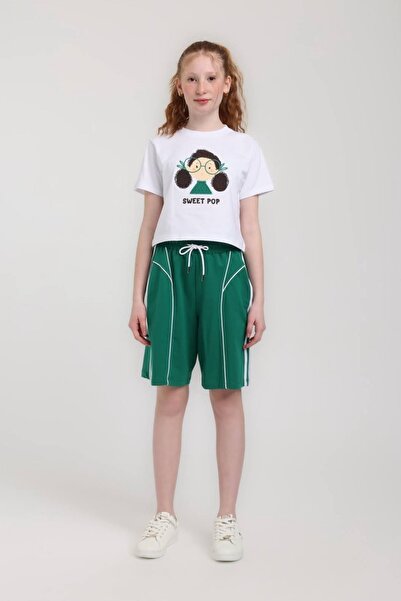 HAUSEkids 5-14 Years Old Elena Muse Girls' Set-Green