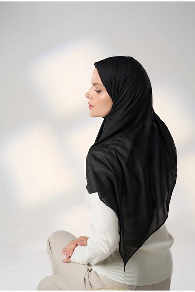 HIJAB VIP طرحة جاهزة مع مطاط - قصير جهة اليمين