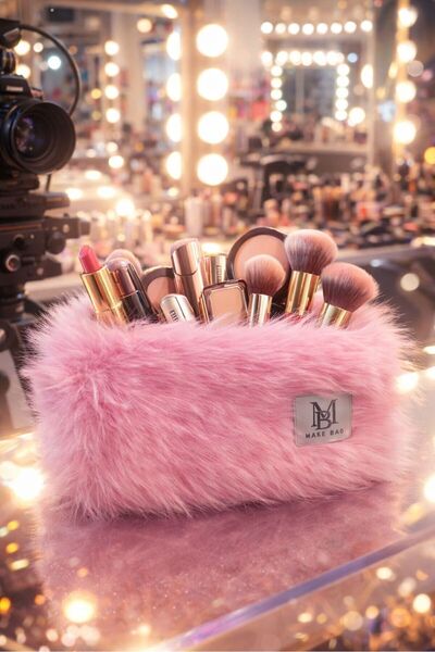 MAKE BAG LOLİTA PEMBE MAKYAJ ÇANTASI