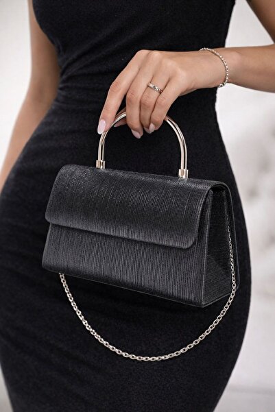 YADE MODA Γυναικεία τσάντα βραδινής φόρμας και τσάντα χειρός με αλυσίδα σε μα...