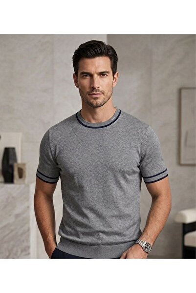 LUXETIQUE MEN'S CREW NECK T-SHIRT