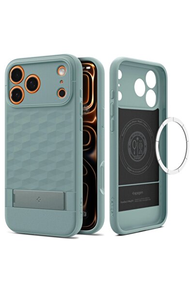 Spigen Husă iPhone 17 Pro Max, Caseology Parallax MagSafe, Verde