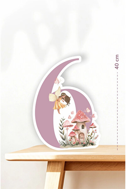 neşeli günlerim Πίνακας με θέμα το Fairy Girl για 6χρονους - 6 ετών (40 εκ.)