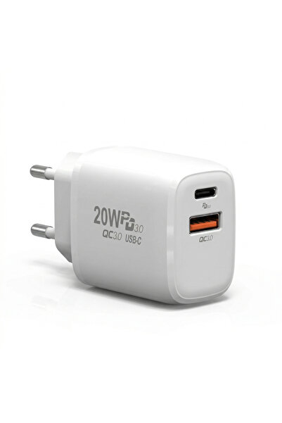 Wyred by Monga Power 20CA Αντάπτορας Ρεύματος Διπλής Θύρας USB-C PD 3.0 και U...