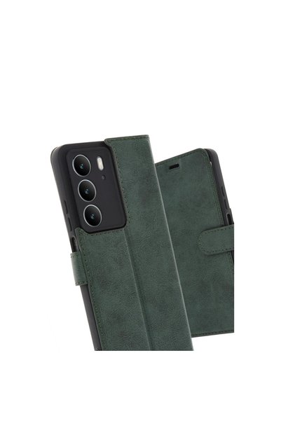 Generic Brand Realme C75 4g Trend S Plus Flip Case - Dark Green