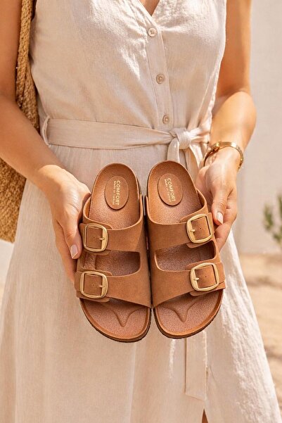 redtan Γυναικείες παντόφλες Taba Comfort, κομψές και άνετες, ορθοπεδικές, αντ...