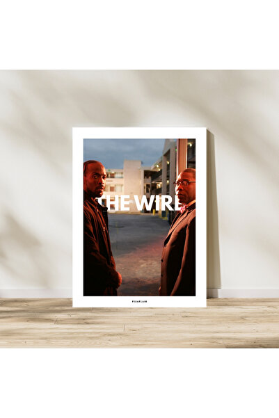 Pixaflair - The Wire - Omar & Brother Mouzone - Tablo - Çerçevesiz Film Poster
