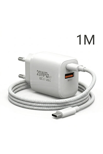 Wyred by Monga Power 20CA 1M 20W Φορτιστής τοίχου διπλής θύρας, Καλώδιο Type-...