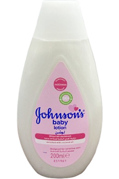 Johnson's Pure Vitamin E Mineral Base Tear-Free Gentle Baby Body Lotion (200ml)