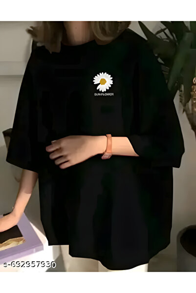 Eritqaa تي شيرت بروكلين نيويورك مطبوع للسيدات كبير الحجم من نوع Boyfriend