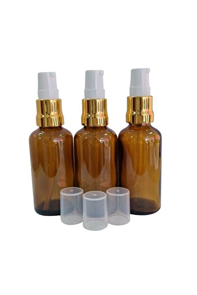 Aroma Expert Cosmetic Containers, Pump, 50 ml - Set of 3