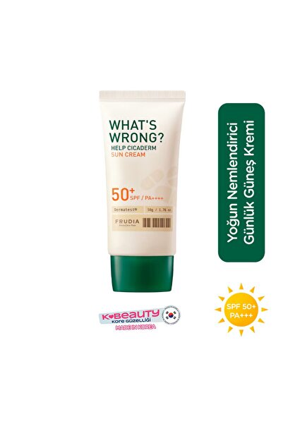 FRUDIA What's Wrong Cicaderm Güneş Kremi SPF50 50g