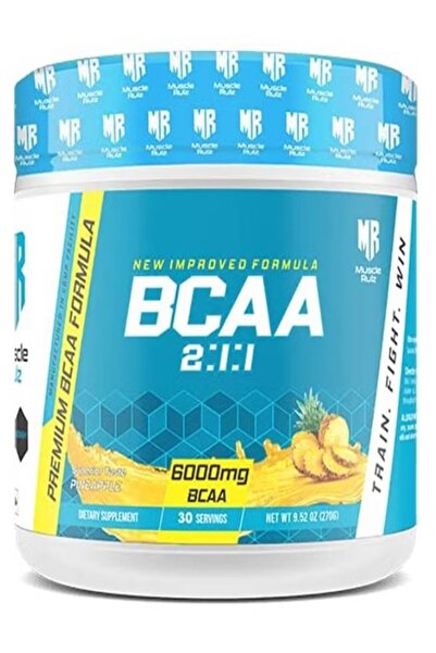 Muscle Rulz Bcaa+B6 6000mg/30 serving PINEAPPLE