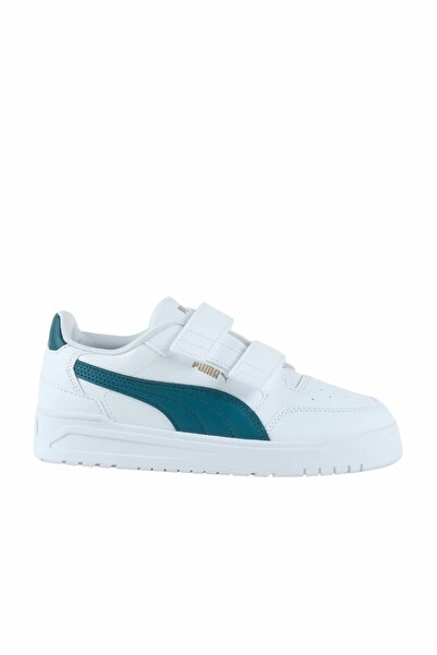 Puma Παιδικά παπούτσια White Shuffle Downtown Lo V Ps Sports & Casual Shoes 4...