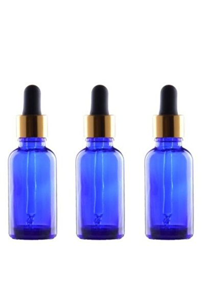 Aroma Expert Set de sticle albastre cu picurător 30 ml - 3 buc.