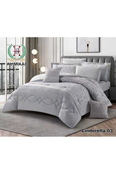 ALMIAAD Summer Royal Cinderella Nafirin 8-Piece High-End Jacquard Bedspread