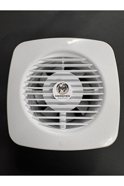 Meridyen Menfez 120mm Dekoratif Mutfak Banyo Aspiratör Havalandırma Fanı