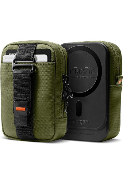 Spigen Φορητή Θήκη Οργάνωσης TintapZip MagSafe, λαδί