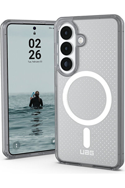 UAG Dot, Πραγματικό Διαυγές Παγωμένο Γυαλί/Ανθρακί - Samsung Galaxy S26