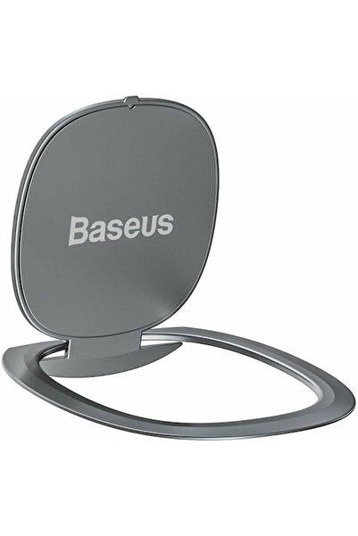 Baseus Υπέρλεπτη Βάση Δαχτυλίδι για Κινητό σε Ασημί χρώμα