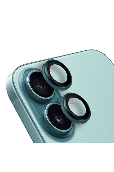 OBAL:ME Προστατευτικό φακού για Apple iPhone 16/16 Plus Τιρκουάζ