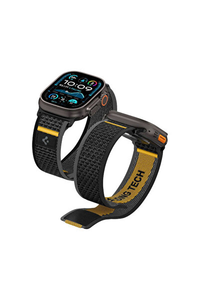 Spigen Athlex Air Strap Υφασμάτινο Μαύρο (Apple Watch 44/45/46mm/Ultra 49mm)