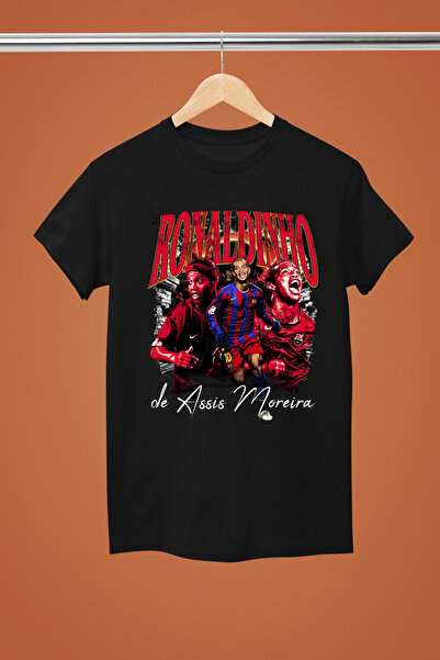MAGORS TRICOU RONALDINHO CU IMPRIMEU, MĂRIMEA bumbac LU, CU MÂNECĂ SCURTĂ, MO...