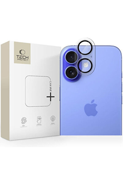 Tech-Protect Fit+ Προστασία Κάμερας από Σκληρυμένο Γυαλί Διαφανές για το iPho...