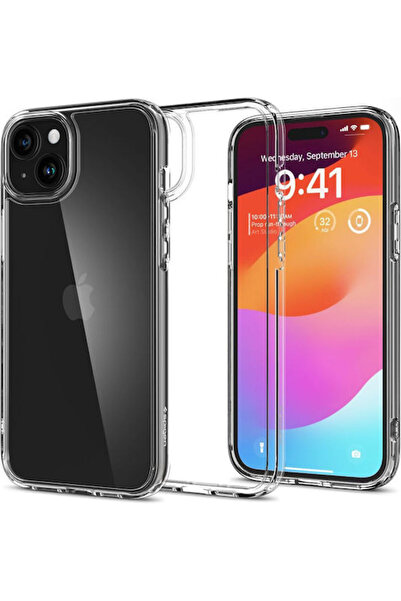 Spigen Υπέρ-υβριδική Πλαστική Πίσω Θήκη 2mm Κρυστάλλινη Διαφανής (iPhone 15) ...