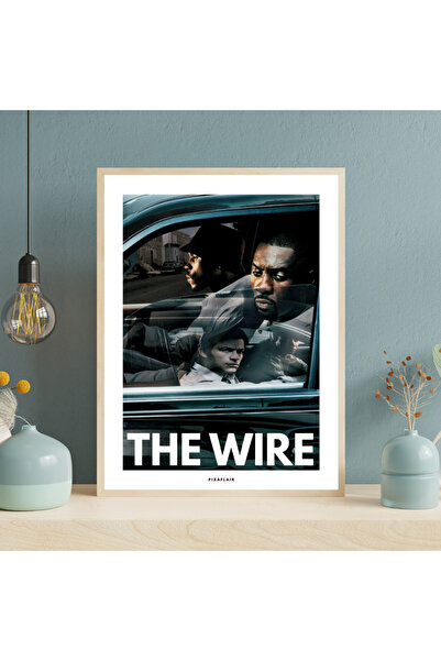 Pixaflair - The Wire - Rolling - Tablo - Çerçevesiz Film Poster