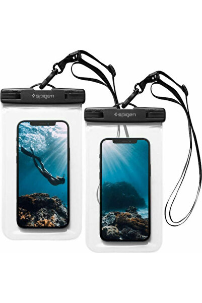 Spigen A601 Αδιάβροχη Θήκη έως 6.9 " Διαφανής AMP03098