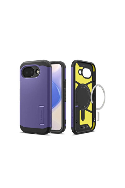 Spigen Σκληρή Θήκη Armor MagSafe, ανθρακί βιολετί - Google Pixel 10a