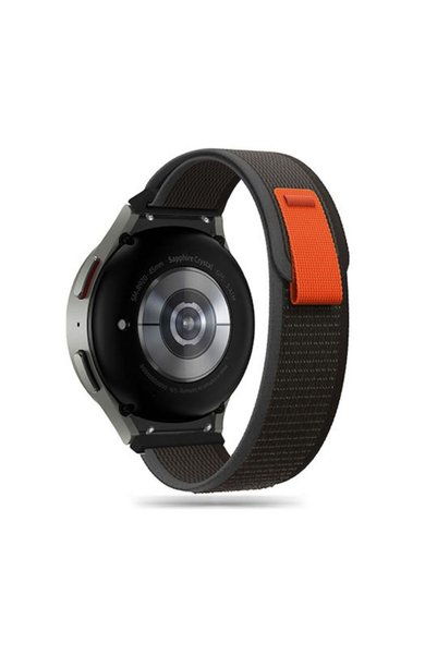 Tech-Protect Υφασμάτινο Λουράκι Pro Μαύρο (Galaxy Watch4/5/6/7/FE/4 Classic/6...