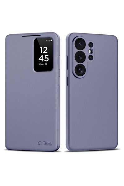 Tech-Protect Έξυπνο Πορτοφόλι Γκάλαξι S26 Ούλτρα Μωβ