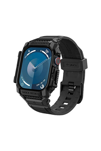 Spigen Rugged Armor Pro, ματ μαύρο - Apple Watch 2024 42mm